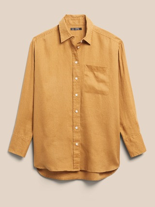 Oversized Linen Shirt | Banana Republic (US)