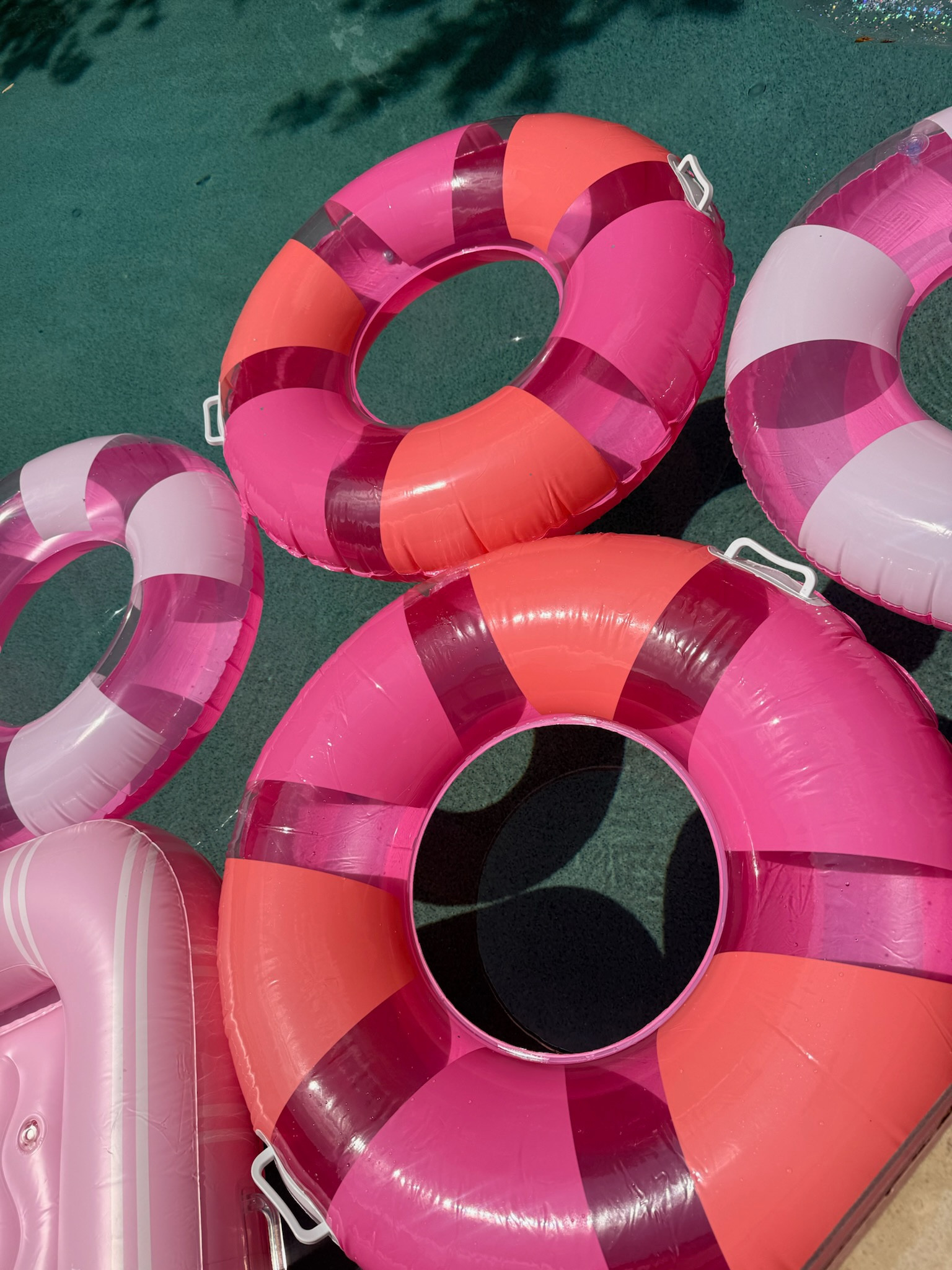 Summer essentials! Our exact pool floats on sale under $4 each!! 🛟 

#LTKSwim