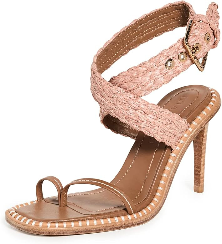 Ulla Johnson Women's Lydia Raffia High Heels | Amazon (US)
