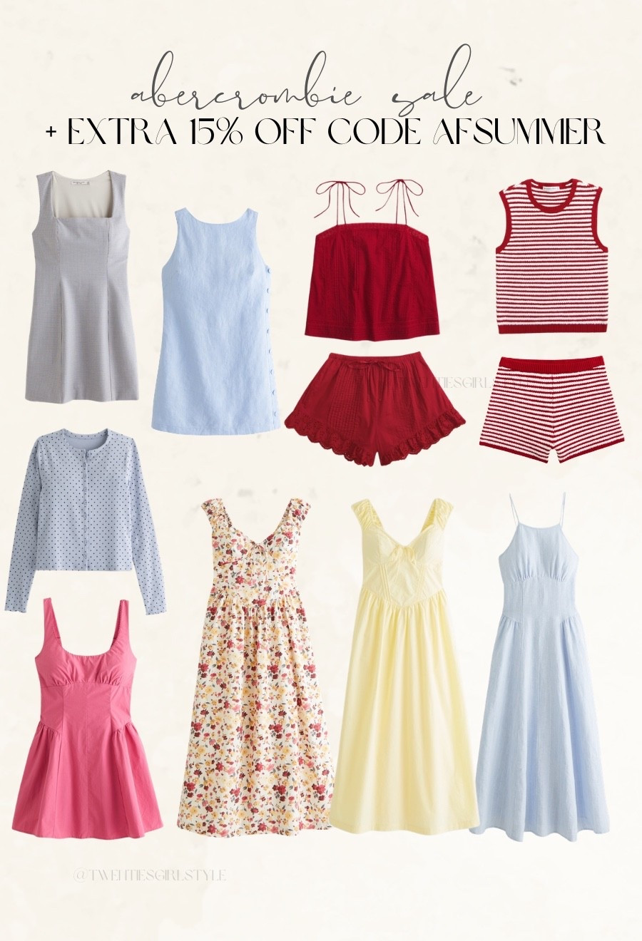 Abercrombie sale plus extra 15% off stackable code AFSUMMER 🙌🏻🙌🏻

Modern summer style from Abercrombie 🤍 Effortless linen sets, chic denim, and timeless neutral pieces perfect for everyday wear, vacations, and elevated casual outfits. Saving all the Memorial Day sale finds for a clean girl summer aesthetic.
#AbercrombieStyle #SummerFashion #NeutralStyle #MemorialDaySale #EffortlessChic

#LTKdayinmylife #LTKSaleAlert #LTKootd