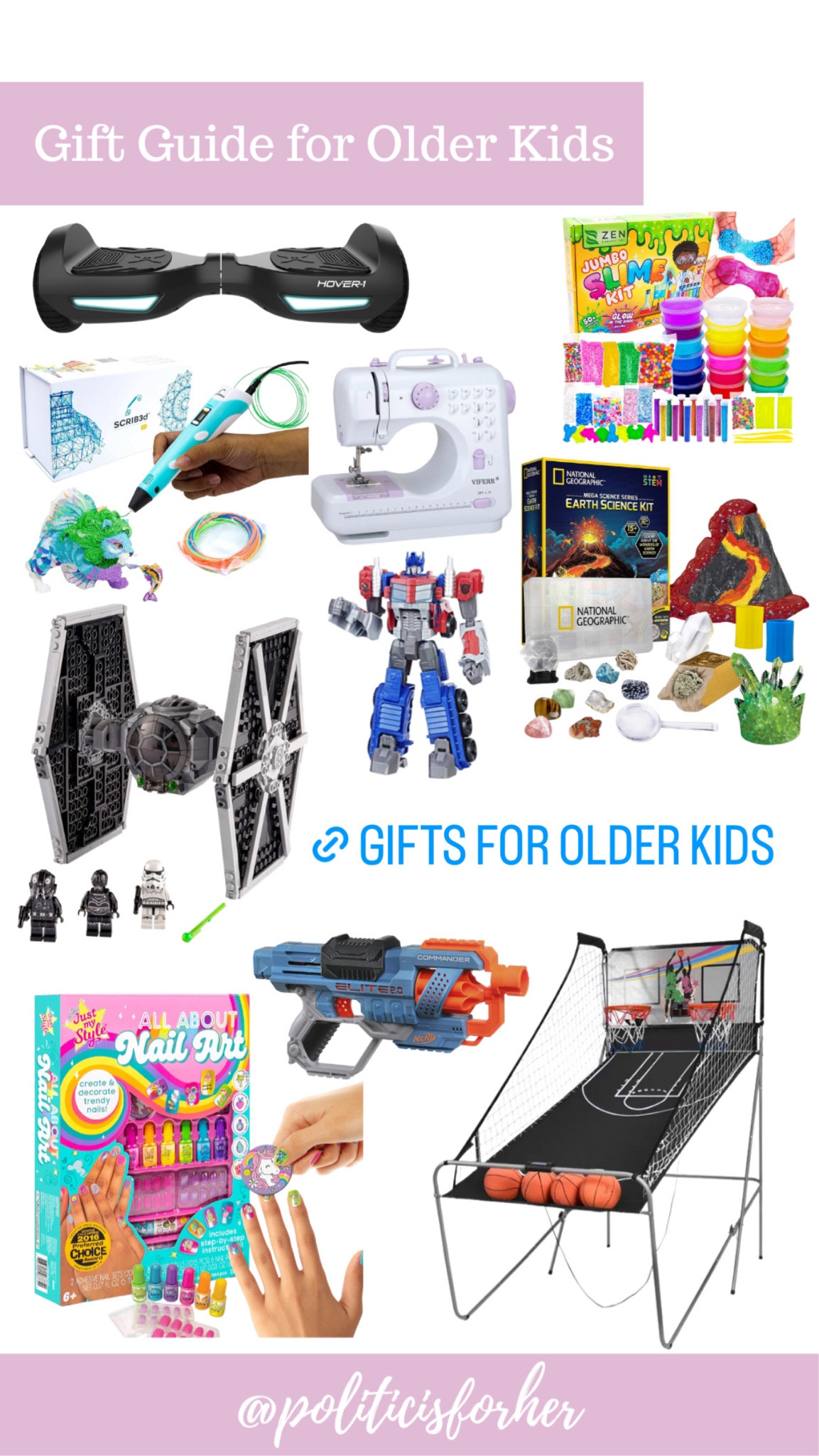 2023 gift guide for older kids! Gift ideas for younger boy and girls age 8 and up. More ideas on my blog too!

#LTKGiftGuide #LTKkids #LTKfamily