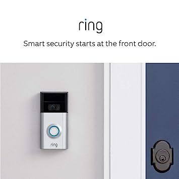 Ring Video Doorbell 2 with HD Video, Motion Activated Alerts, Easy Installation | Amazon (US)