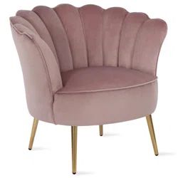 Novogratz Presley Seashell Barrel Chair | Wayfair | Wayfair North America