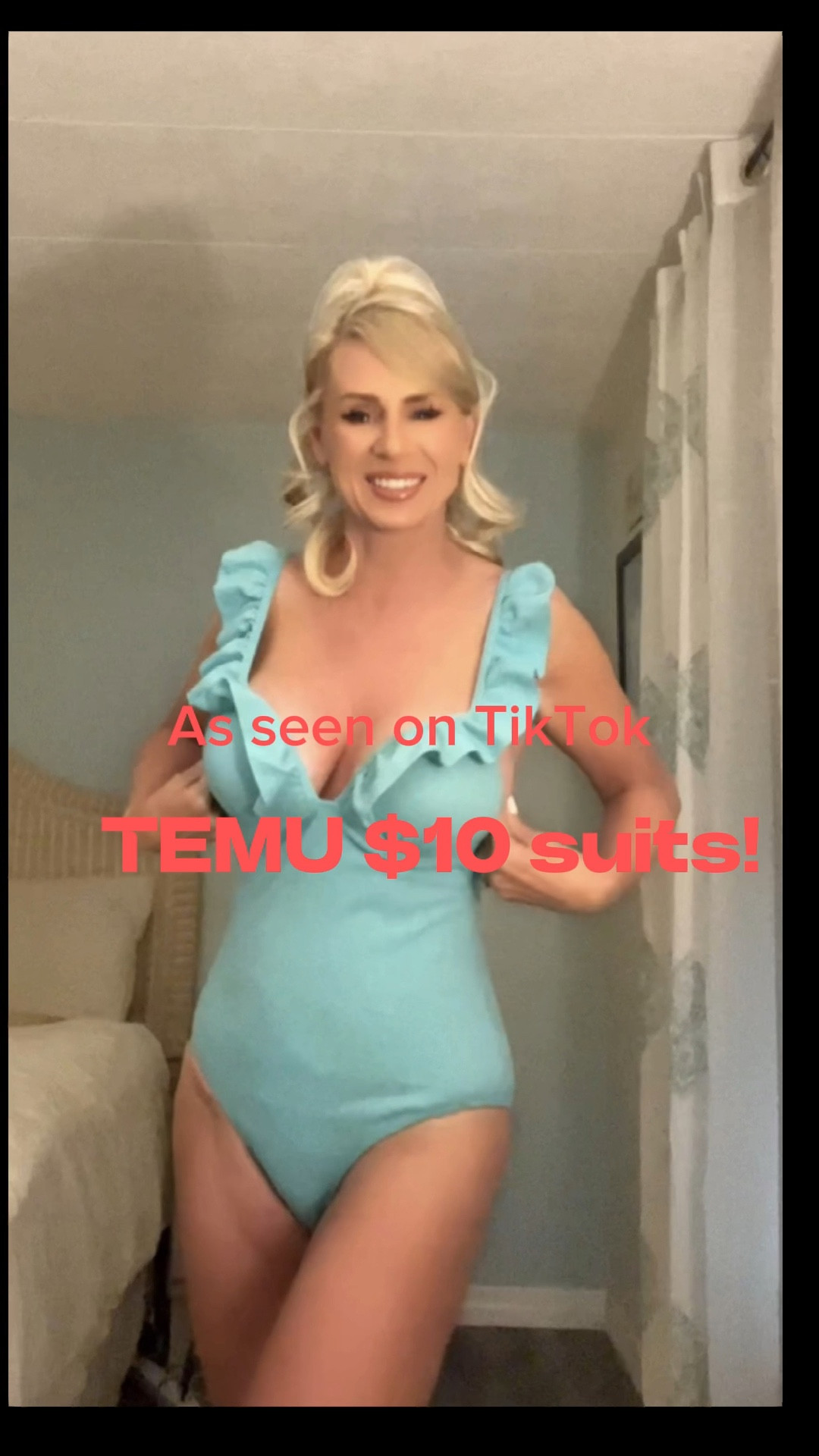 TEMU $10 Suits! I sized up to a large for my long torso & I am 5’7” 145lbs. 

#LTKmidsize #LTKswim #LTKtravel