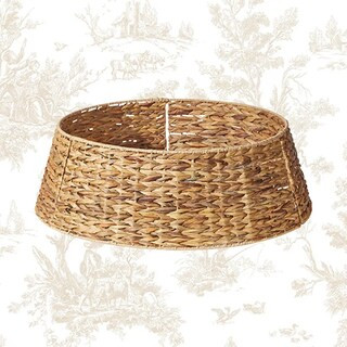 Raz 30.5" Brown Natural Seagrass Christmas Tree Collar | Michaels | Michaels Stores