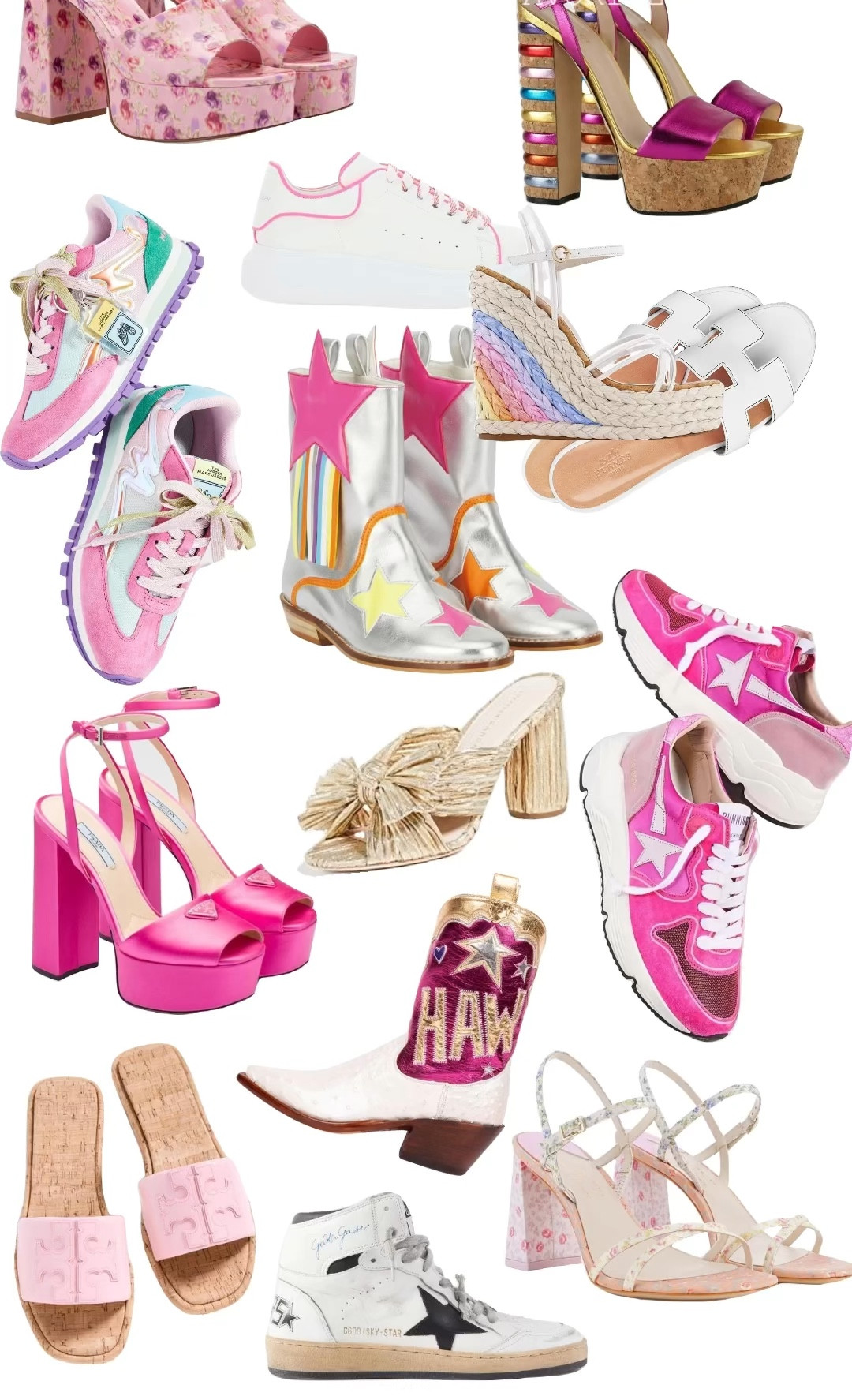 Barbie Aesthetic Shoes - Preppy and pink sneakers, heels, and cowboy boots 💗 

#LTKBacktoSchool #LTKshoecrush #LTKstyletip