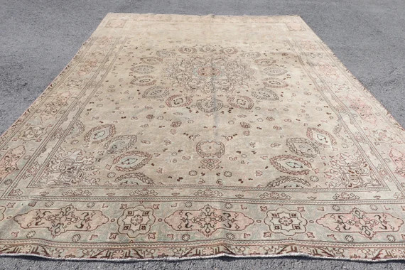 RARE RUG, Oversize Rug, 13.1x9.4 feet, Oushak Rug, Big Rug, Oriental Rug, Antique Rug, Vintage Ru... | Etsy (US)