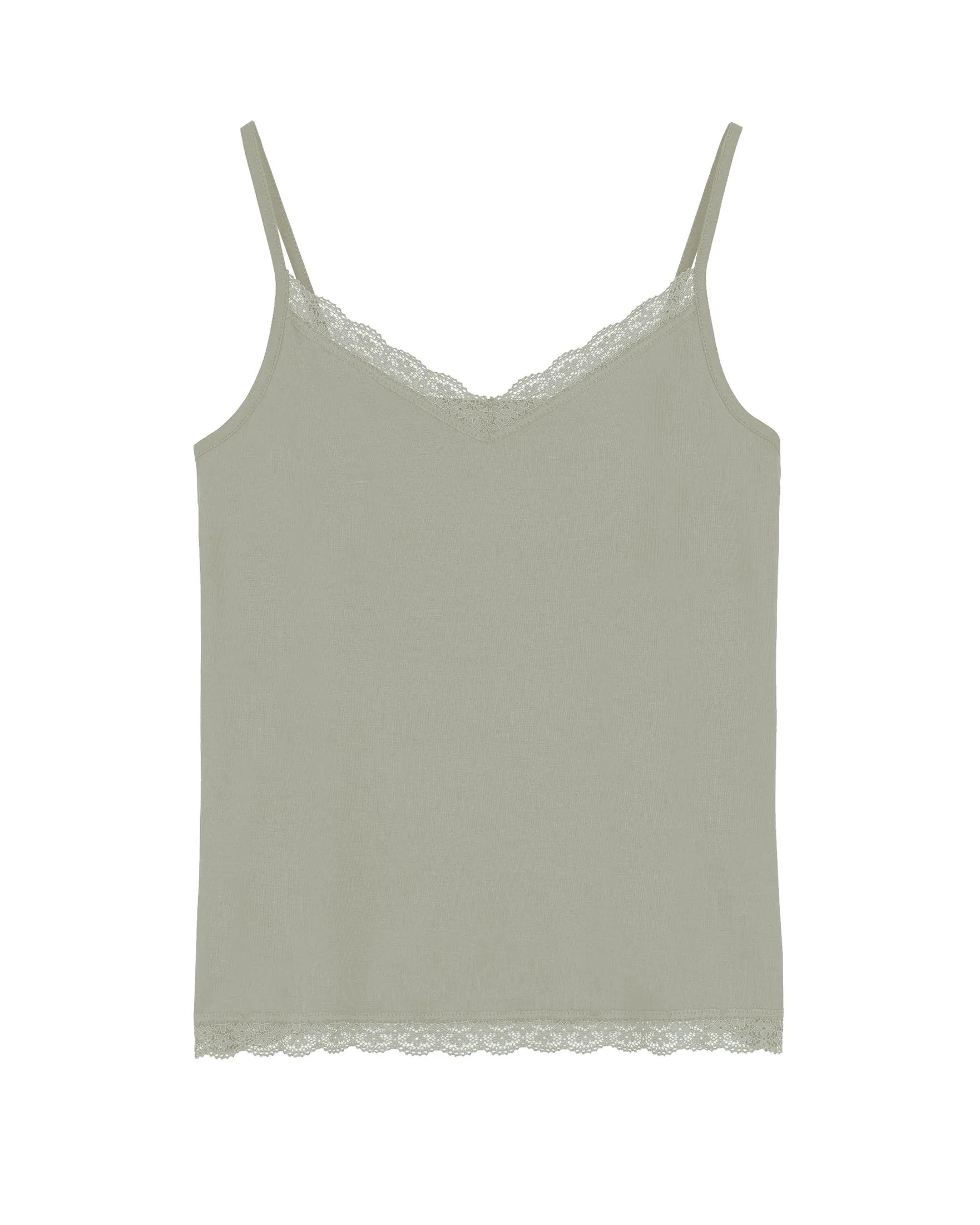 Lace V Neck Camisole | Kettlewell Colours