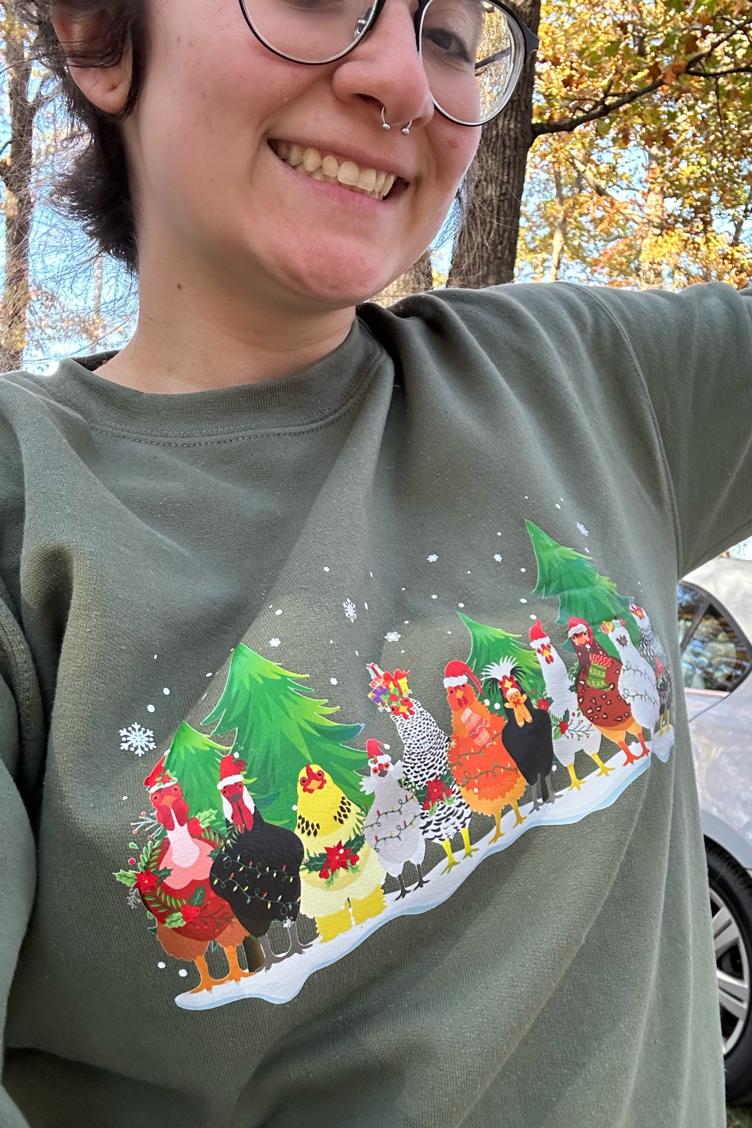 The perfect sweater for your favorite chicken lover 

#LTKCyberWeek #LTKGiftGuide #LTKHolidaySale