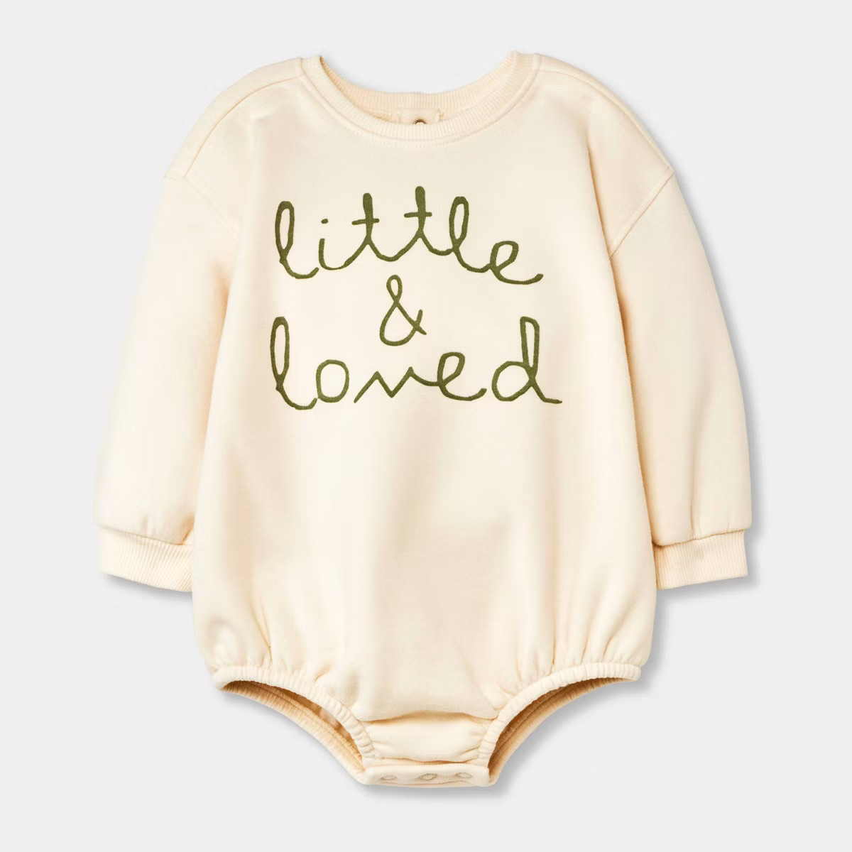 Grayson Collective Baby Graphic Bubble Romper - Off-White | Target