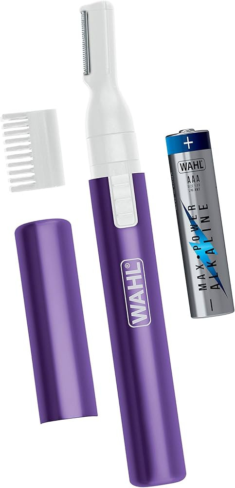 Wahl Clean & Confident Female Battery Pen Trimmer & Detailer with Rinseable Blades for Eyebrows, ... | Amazon (US)