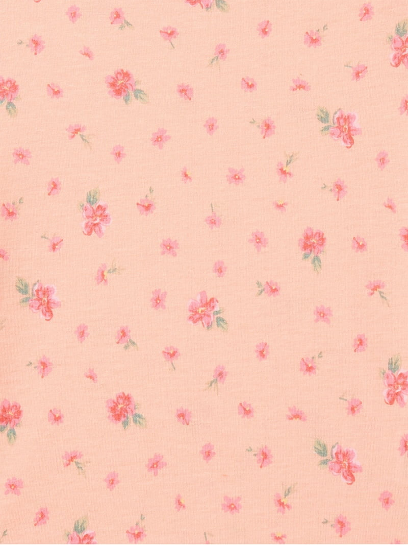 Wonder Nation Toddler Girls Tee with Short Sleeves, Sizes 18M-5T | Walmart (US)