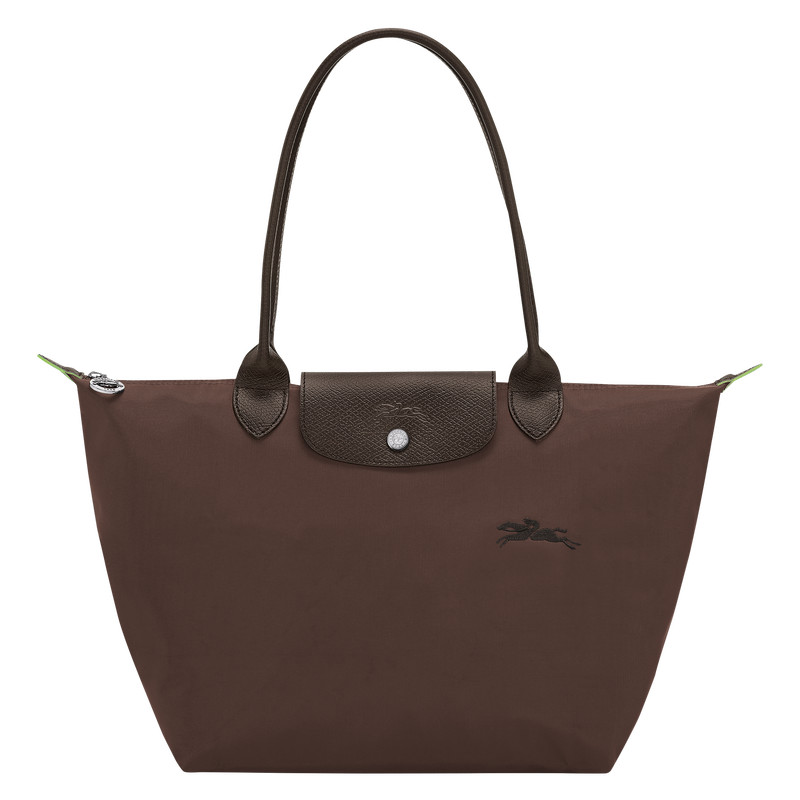 Le Pliage Green M Tote bag Mocha - Recycled canvas | Longchamp US | Longchamp