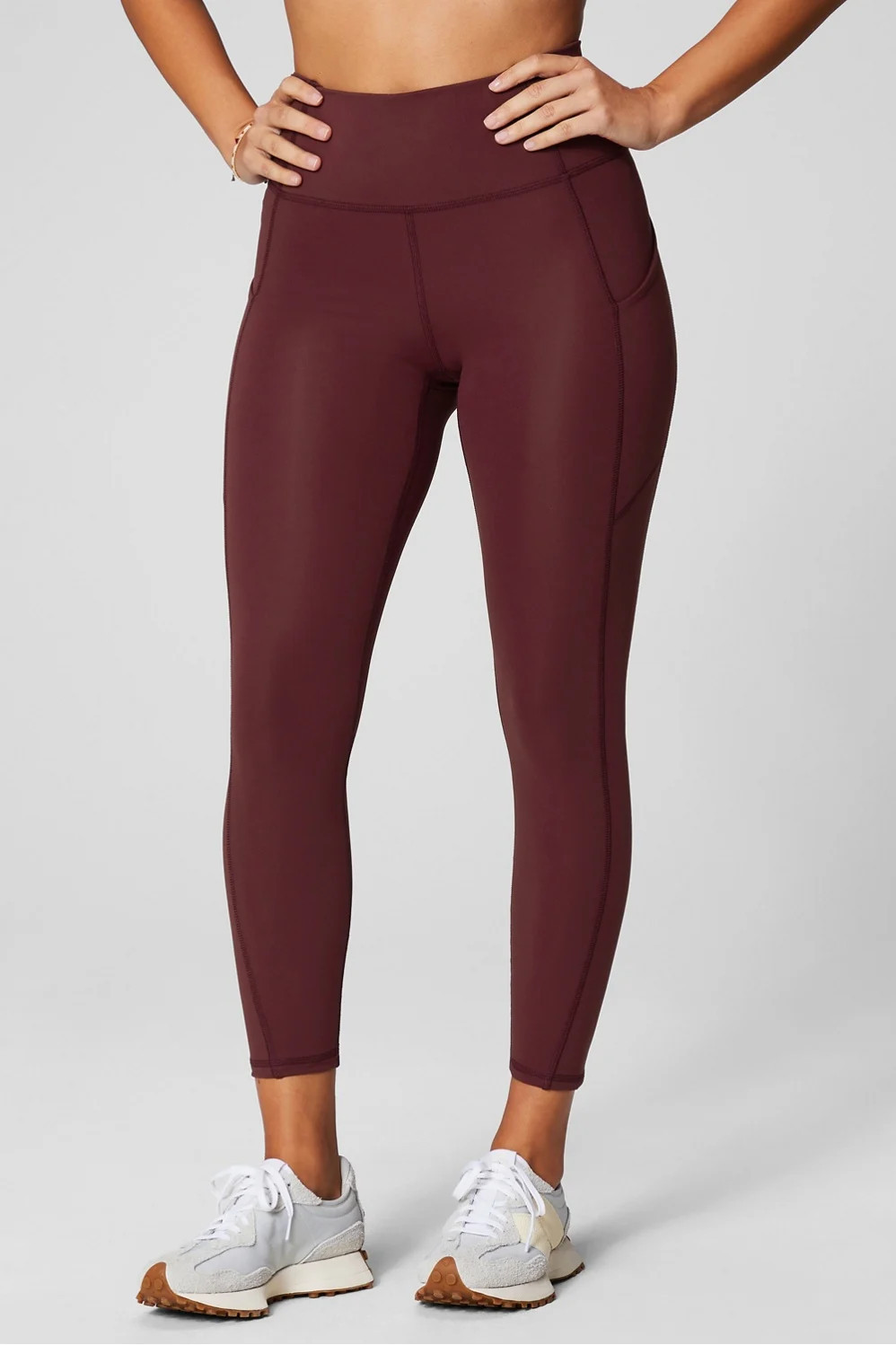 Oasis PureLuxe High-Waisted 7/8 Legging | Fabletics - North America
