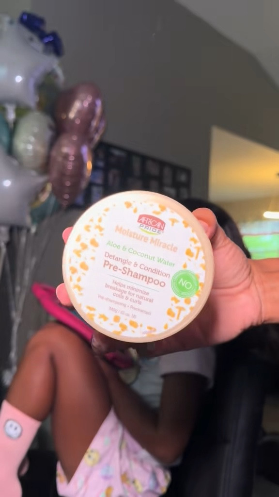 We love a good Pre-Shampoo! This one by African Pride is soo good and affordable and not super overpriced like many hair products! I've recently started to pre-poo before every wash day and I can say I see a difference in the moisture in her hair! 

#LTKStyleTip #LTKKids #LTKBeauty