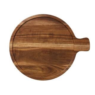 Villeroy & Boch Artesano 11 in.  Acacia Wood Antipasti Plate-1041308058 - The Home Depot | The Home Depot