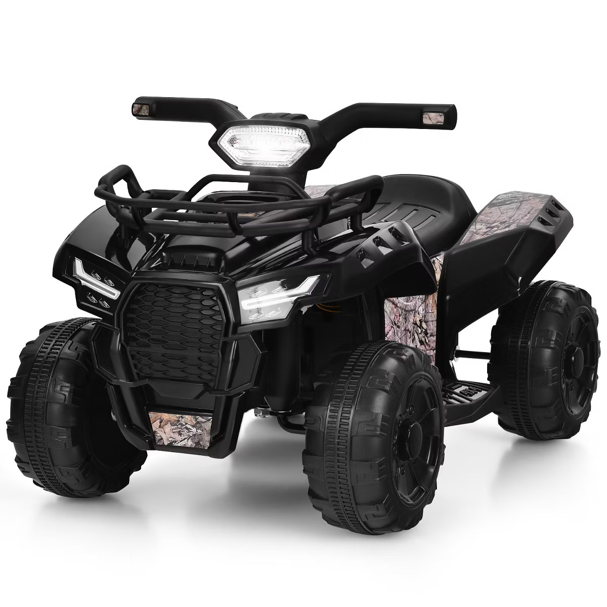 Costway 6V Kids ATV Quad Electric Ride On Car Toy Toddler with LED Light MP3 | Target