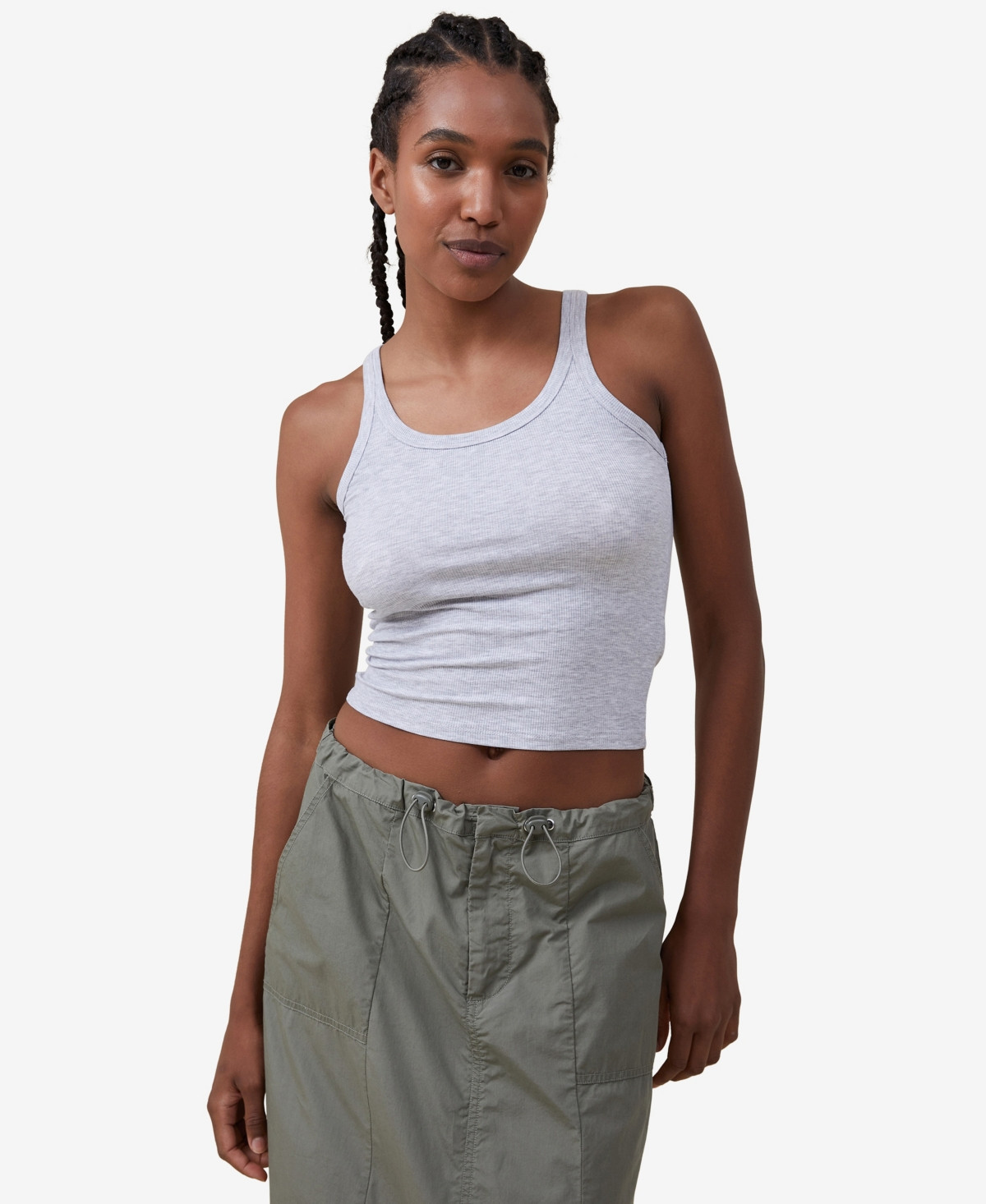 Cotton On Women's Staple Rib Scoop Neck Tank | Macys (US)