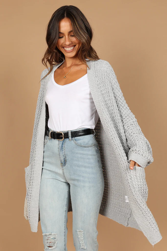 Leyonie Cardigan - Grey | Petal & Pup (US)