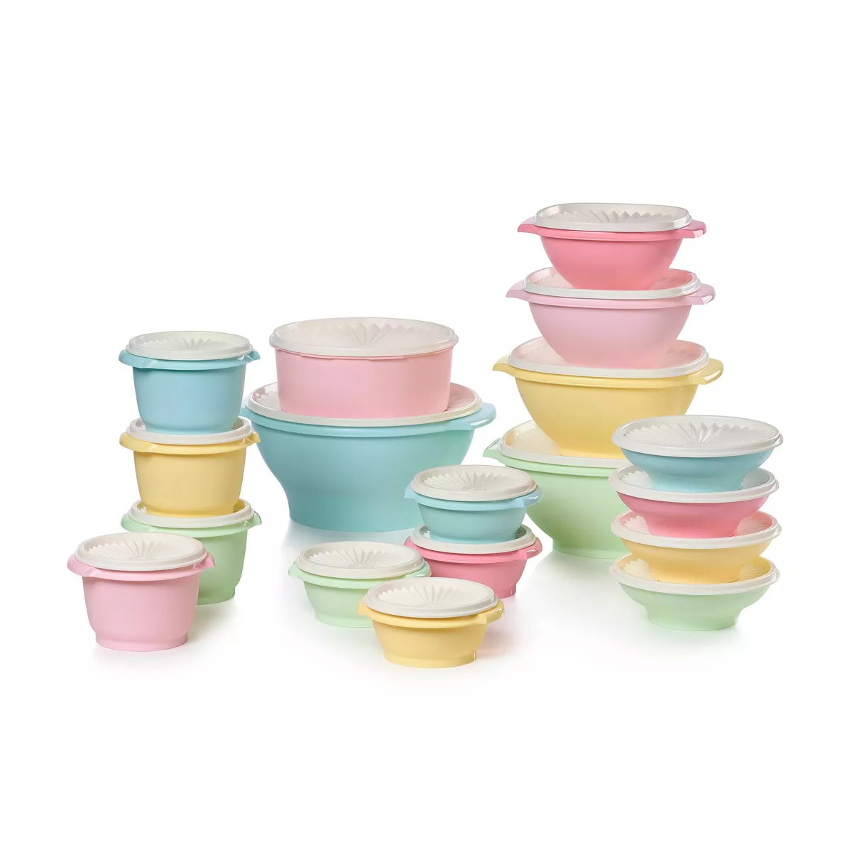 Tupperware Heritage 36pc XL Set Vintage Pastel | Target