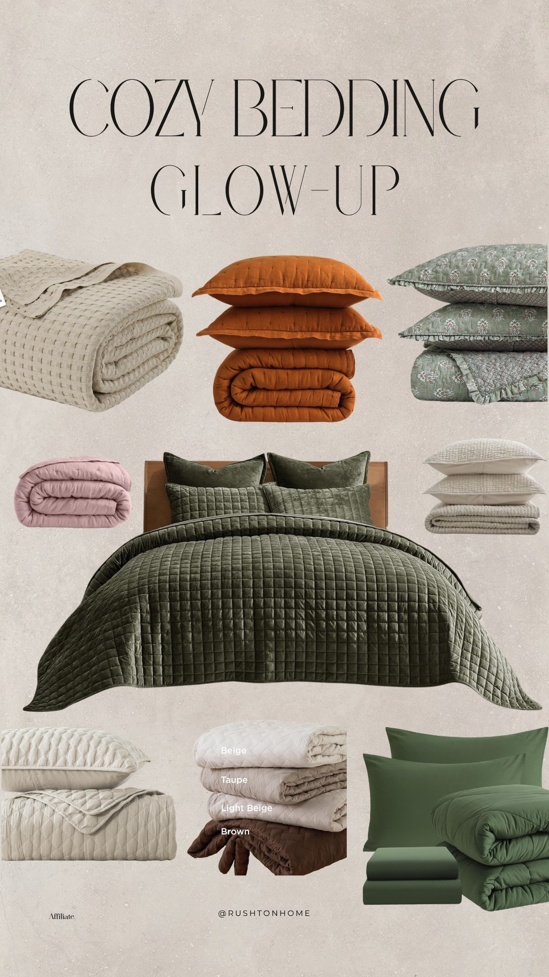A cozy bedding glow-up changes more than just how a room looks 😅 It makes the whole space feel softer, calmer, and way more inviting at the end of a long day.

These are the pieces that make climbing into bed feel like the best part of the day.

#LTKmomlife #LTKvlog #LTKHome
