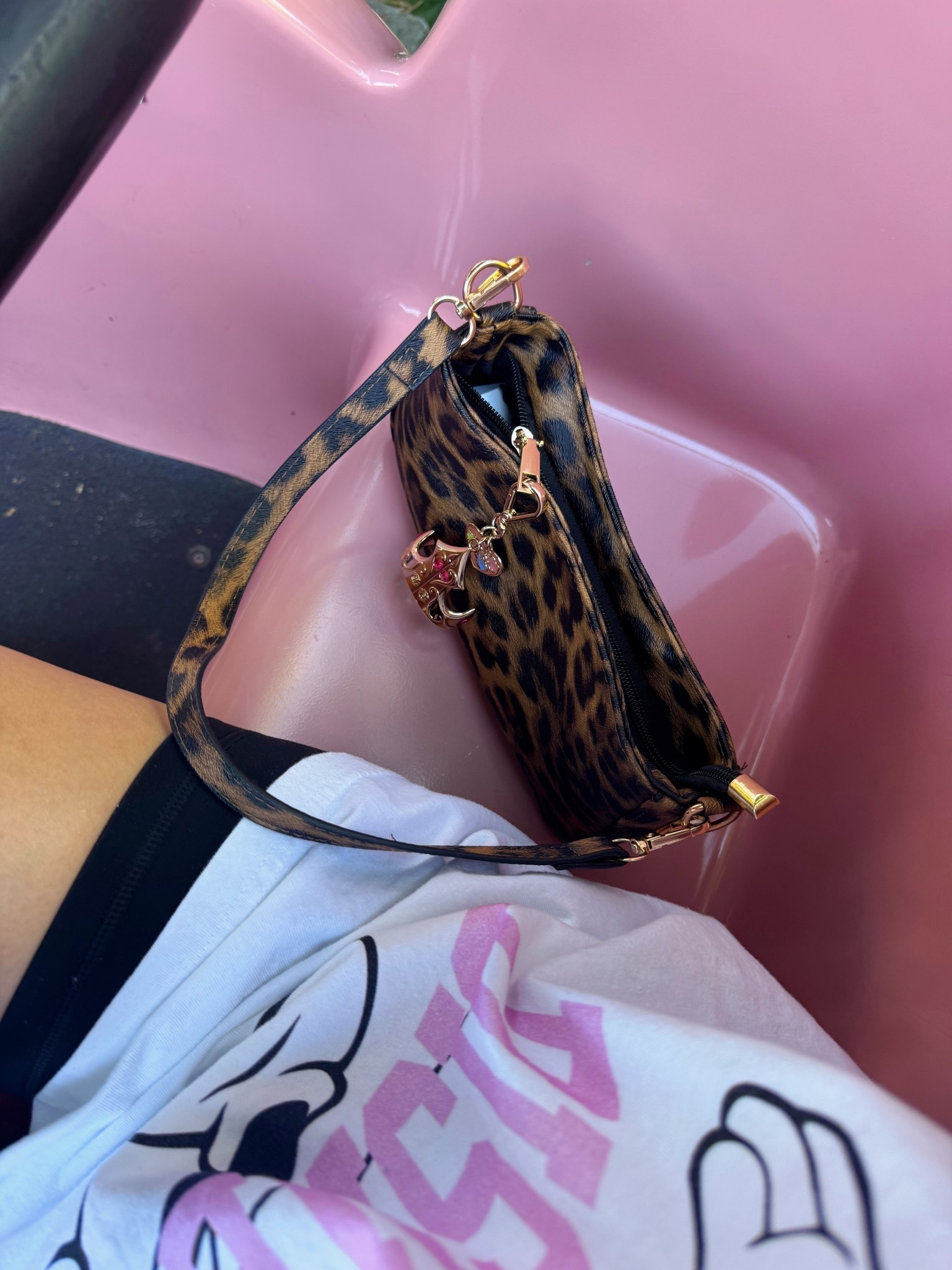 My Disney park bag 🫶🏼 also linking my bag charm from the Disney Princess x Bath & Body Works collection! 

#LTKootd #LTKdayinmylife #LTKTravel