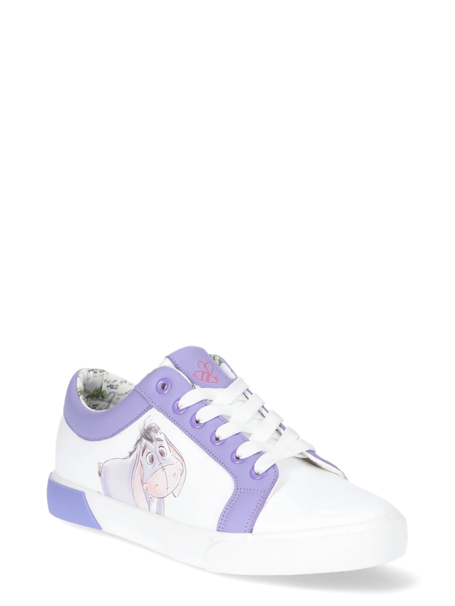 Disney Women's Winnie the Pooh and Eeyore Low-Top Court Sneakers, Sizes 6-11 | Walmart (US)