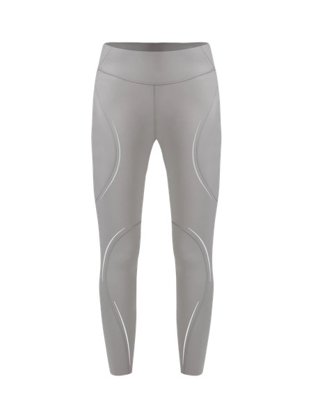 Base Pace High-Rise Reflective Tight 25" | Women's Leggings/Tights | lululemon | Lululemon (US)
