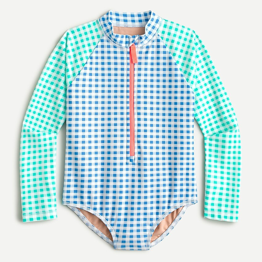 Girls' long-sleeve swimsuit | J. Crew US