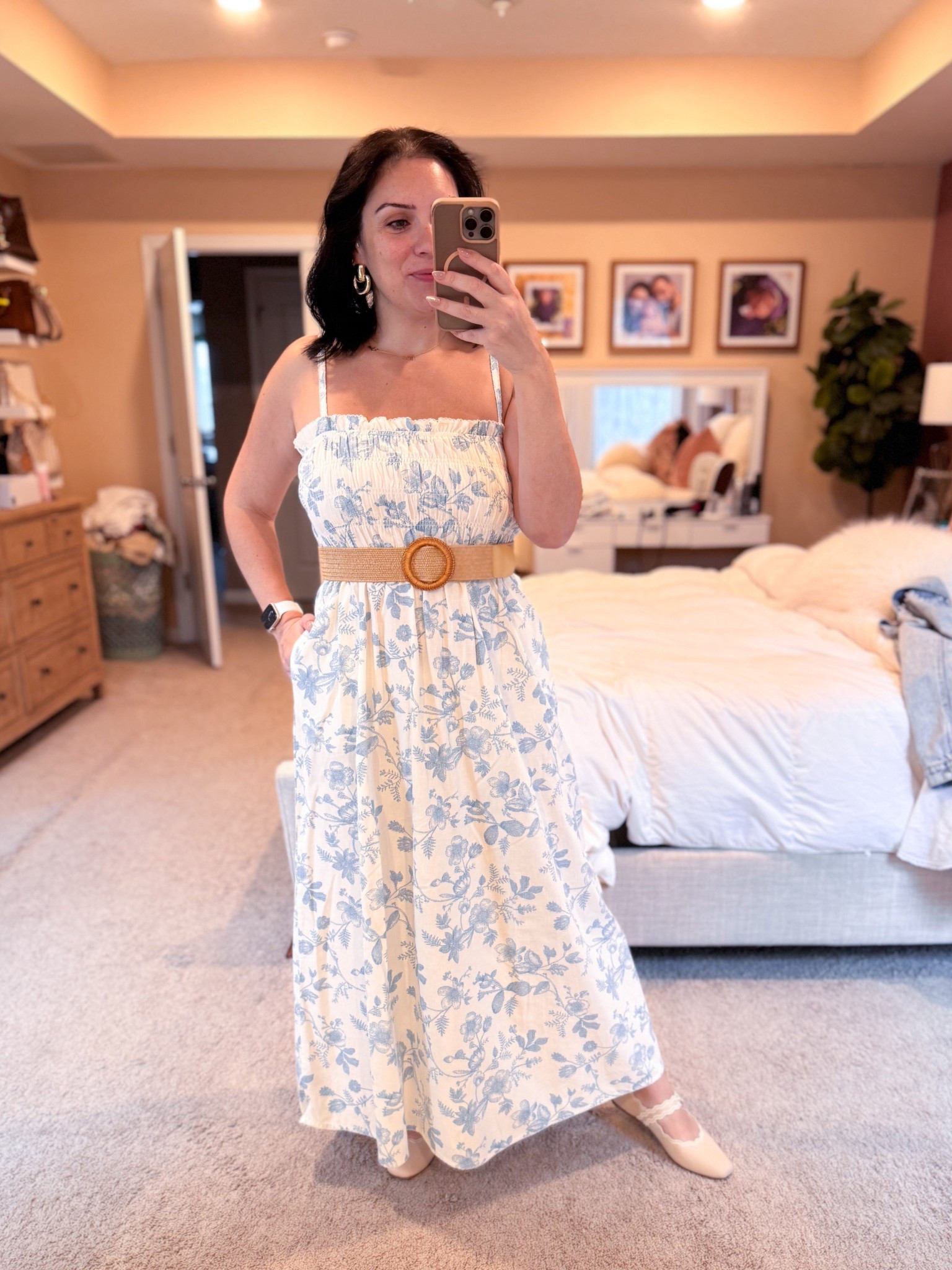 This maxi dress is perfect for spring / Easter! And it’s currently on sale for leas than $30! I’m wearing a size small. Fits tts! 

Target style, target fashion, target fashion finds, spring break, resort outfit, resort wear, Target finds, postpartum, mom outfit, postpartum outfits, resort vacation outfits, resort looks, spring fashion, spring dress, spring dresses, spring dress 2026, spring 2026, spring outfit, spring outfits, Easter dress, Easter outfit, midi dress, flowy dress, white dress, Easter 2026, target sale @Target 



#LTKSeasonal #LTKSaleAlert #LTKootd