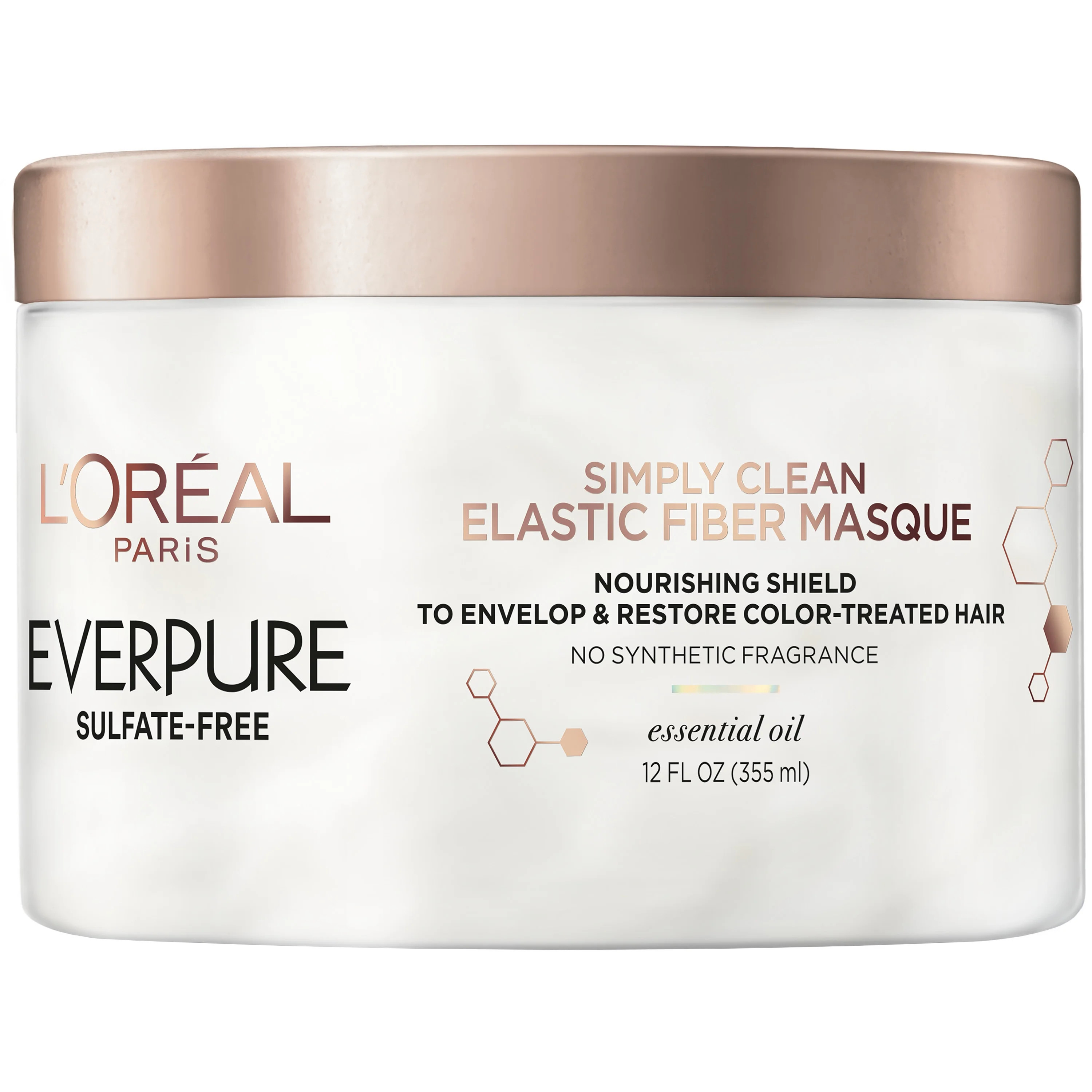 L'Oreal Paris EverPure Nourishing Hair Masks, for All Hair Types, 12 fl oz - Walmart.com | Walmart (US)