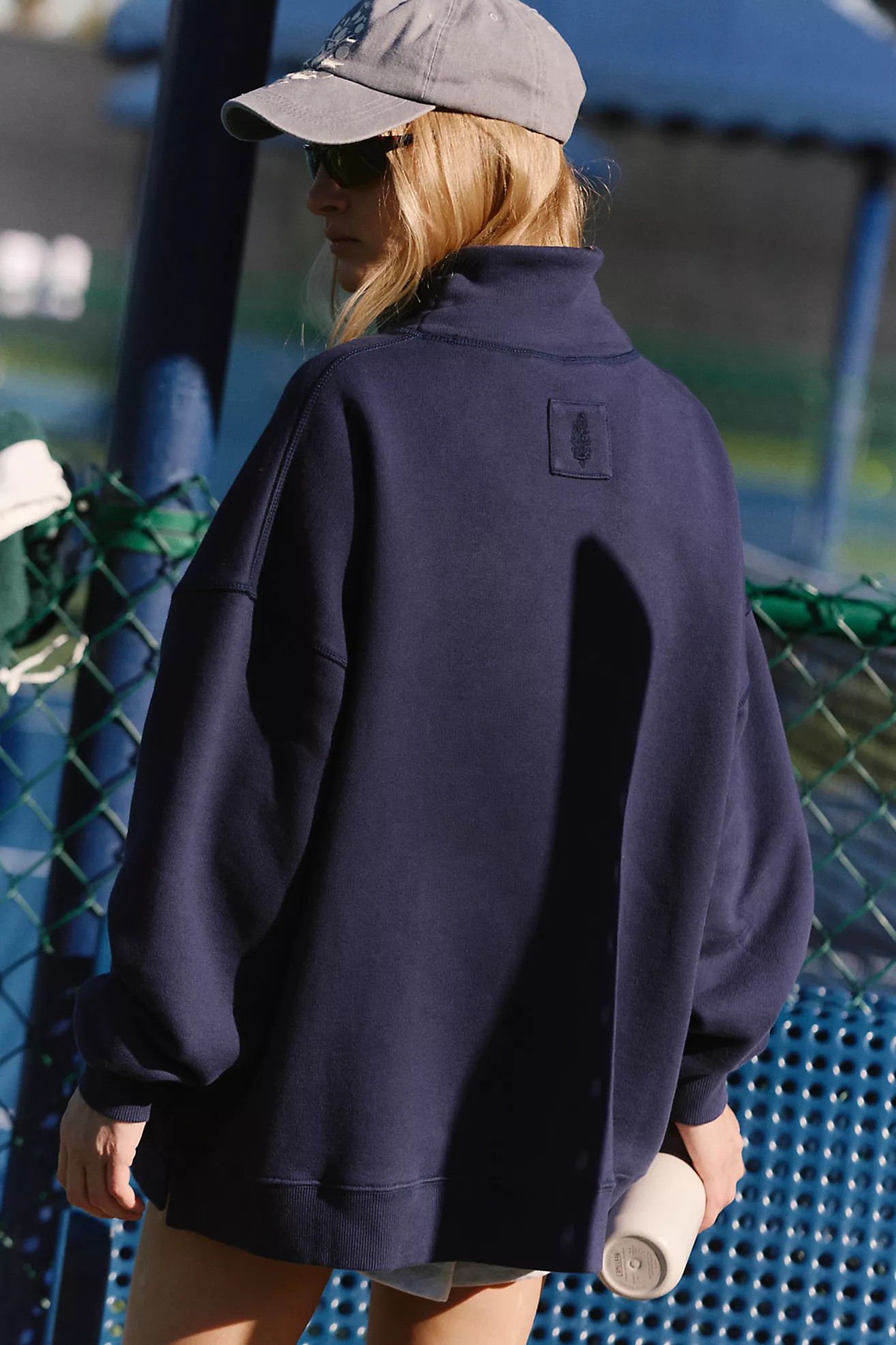 A Cut Above Mock Neck Pullover Sweatshirt | Free People (Global - UK&FR Excluded)