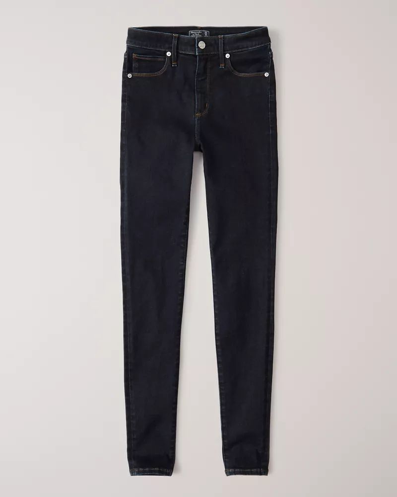 High Rise Super Skinny Jeans | Abercrombie & Fitch US & UK