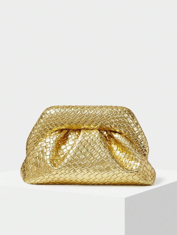 MOTF PREMIUM WOMEN'S FASHION CROCODILE EMBOSSED CLUTCH BAG FOR PARTY, ELEGANT CLUTCH BAG FOR WOME... | SHEIN