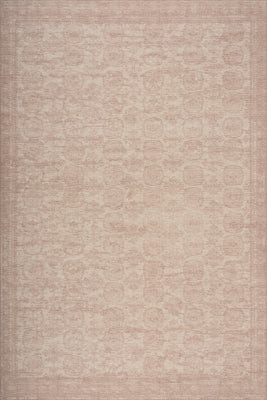 Peach Bahira Traditional Floral & Paisley Indoor Washable 9' x 12' | Floral/Paisley rug | Rugs USA