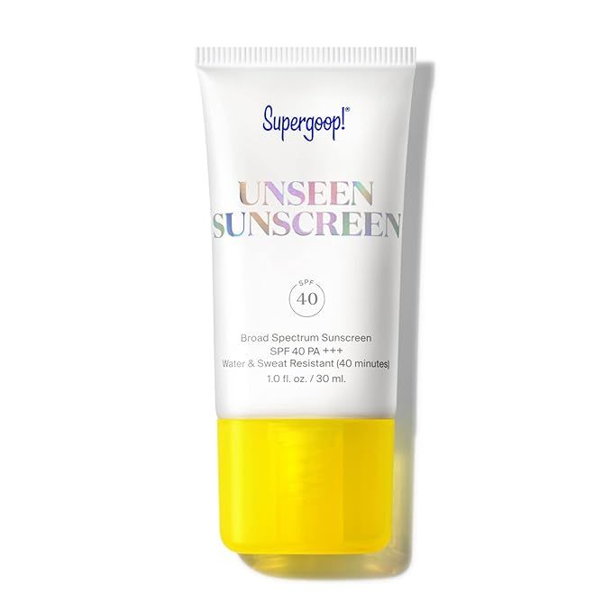 Supergoop! Unseen Sunscreen, 30ml - SPF 40 PA+++, Broad Spectrum Face Sunscreen & Makeup Primer -... | Amazon (US)