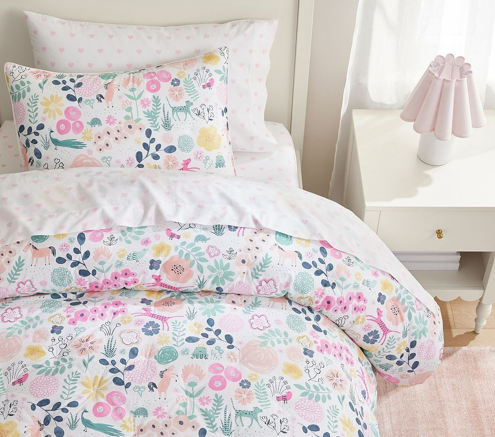 Sasha's Garden Comforter & Shams | Pottery Barn Kids