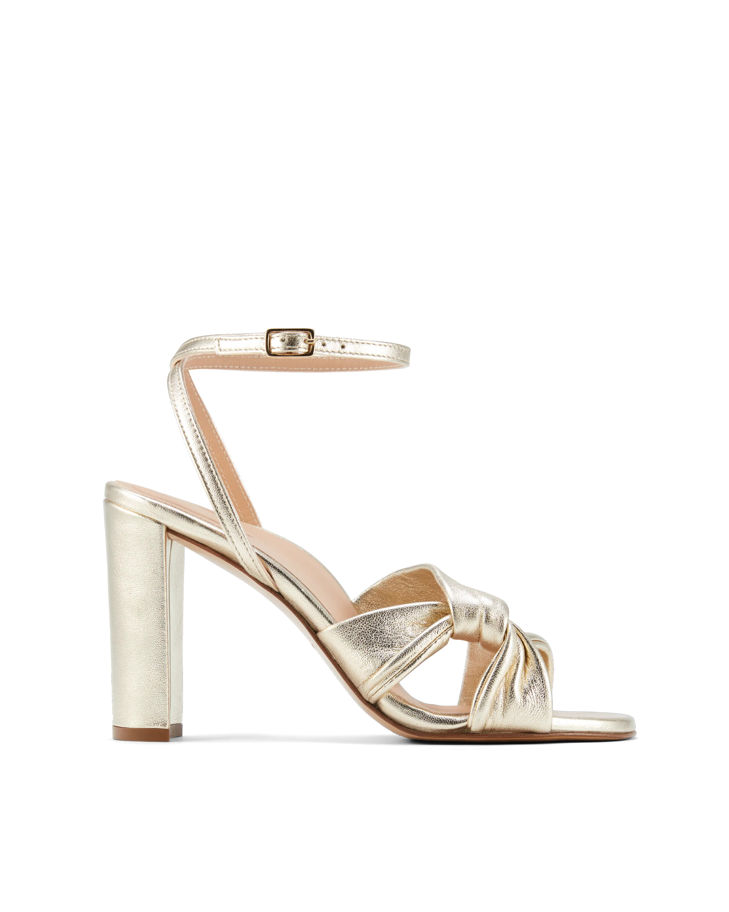 Isabel: Soft Gold | Inez Shoes, LLC