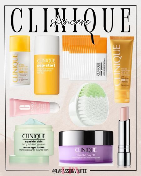 Achieve glowing, healthy skin with Clinique's best sellers. These top-performing products are meticulously crafted to deliver impressive results, enhancing your natural beauty. Trust in Clinique's expertise and elevate your skincare routine for a radiant complexion every day!

#LTKFindsUnder100 #LTKSaleAlert #LTKBeauty