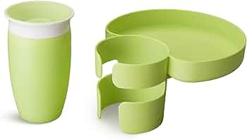 Munchkin Carseat Tray with Miracle 360 Sippy Cup for Toddlers 1-3 - Travel & Road Trip Accessory ... | Amazon (US)