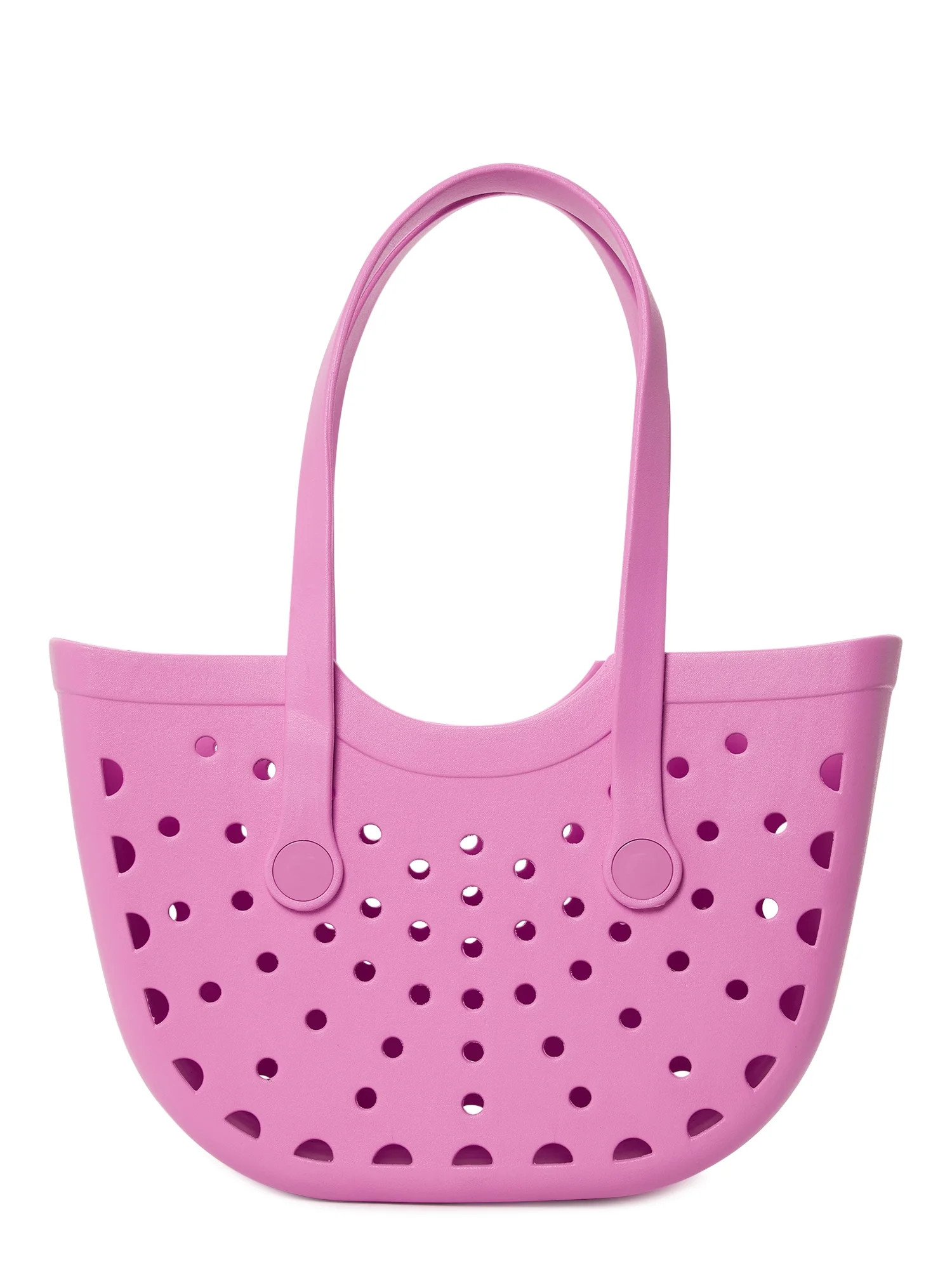 Time and Tru Women’s Molded Tote Bag Fleur - Walmart.com | Walmart (US)