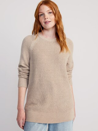 Textured Pullover Tunic Sweater for Women | Old Navy (US)