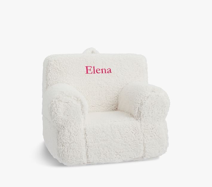 Anywhere Chair®, Cream Sherpa | Pottery Barn Kids