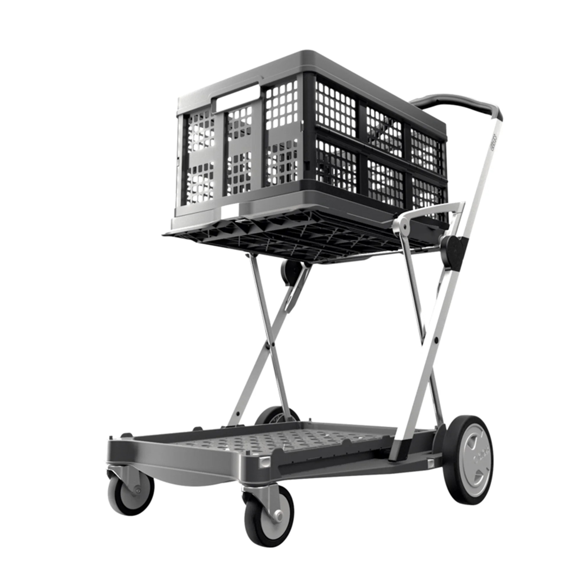 CLAX® Multi use Functional Collapsible carts | Mobile Folding Trolley | Shopping cart with Stora... | Walmart (US)