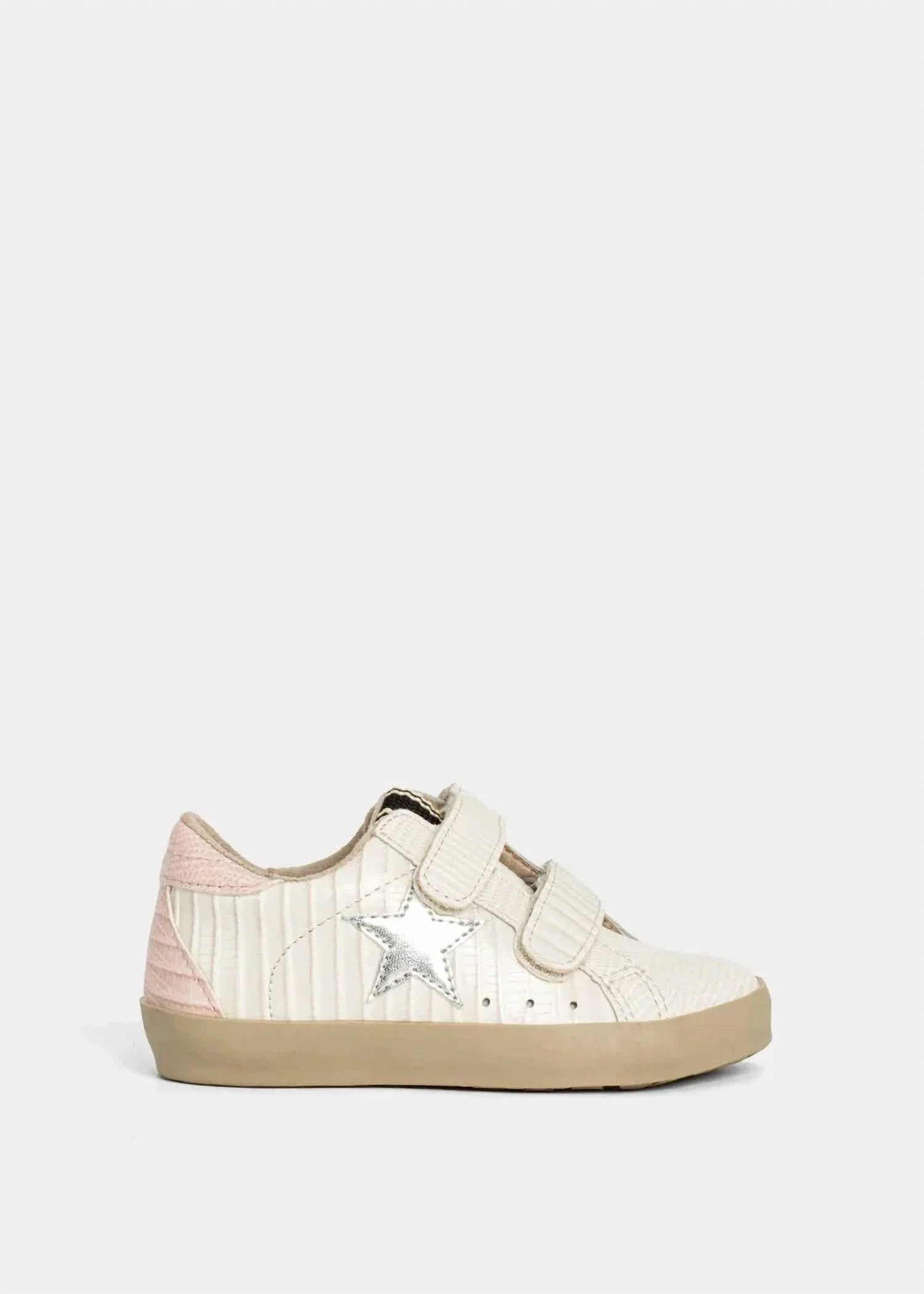 Kid's Sunny Mini Sneaker In Bone Lizard | Shop Simon