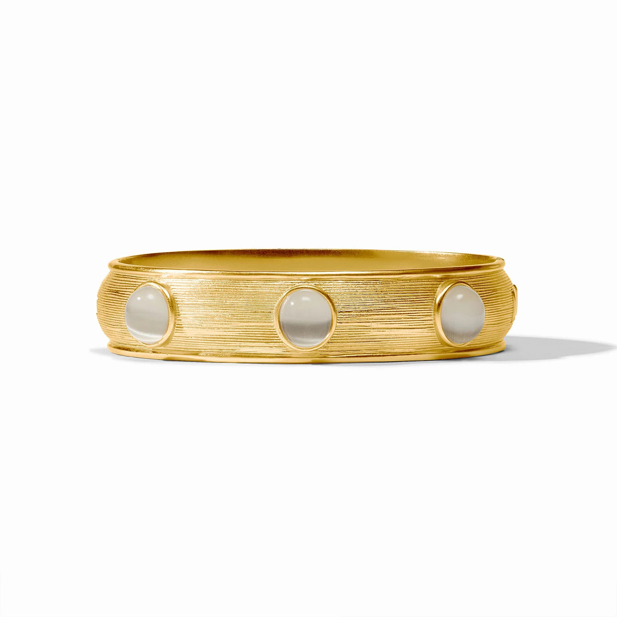 Cobblestone Stone Hinge Bangle | Julie Vos
