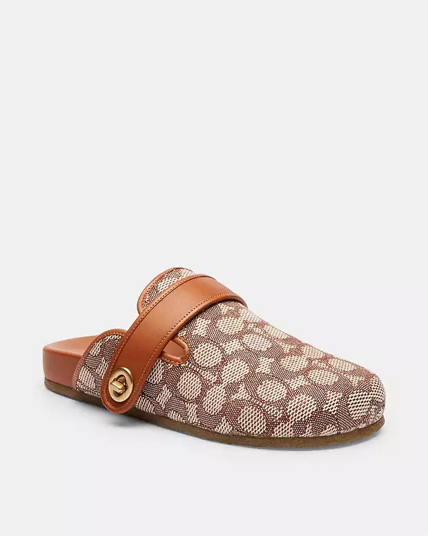 Blake Clog In Signature Textile Jacquard | Coach (CA)