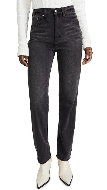 Cassie Super High Rise Straight Jeans | Shopbop