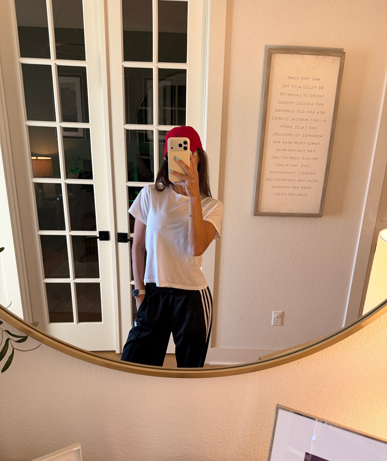 Easy sporty mom drop off look #adidas #trackpants #basics

#LTKdayinmylife #LTKgrwm #LTKootd