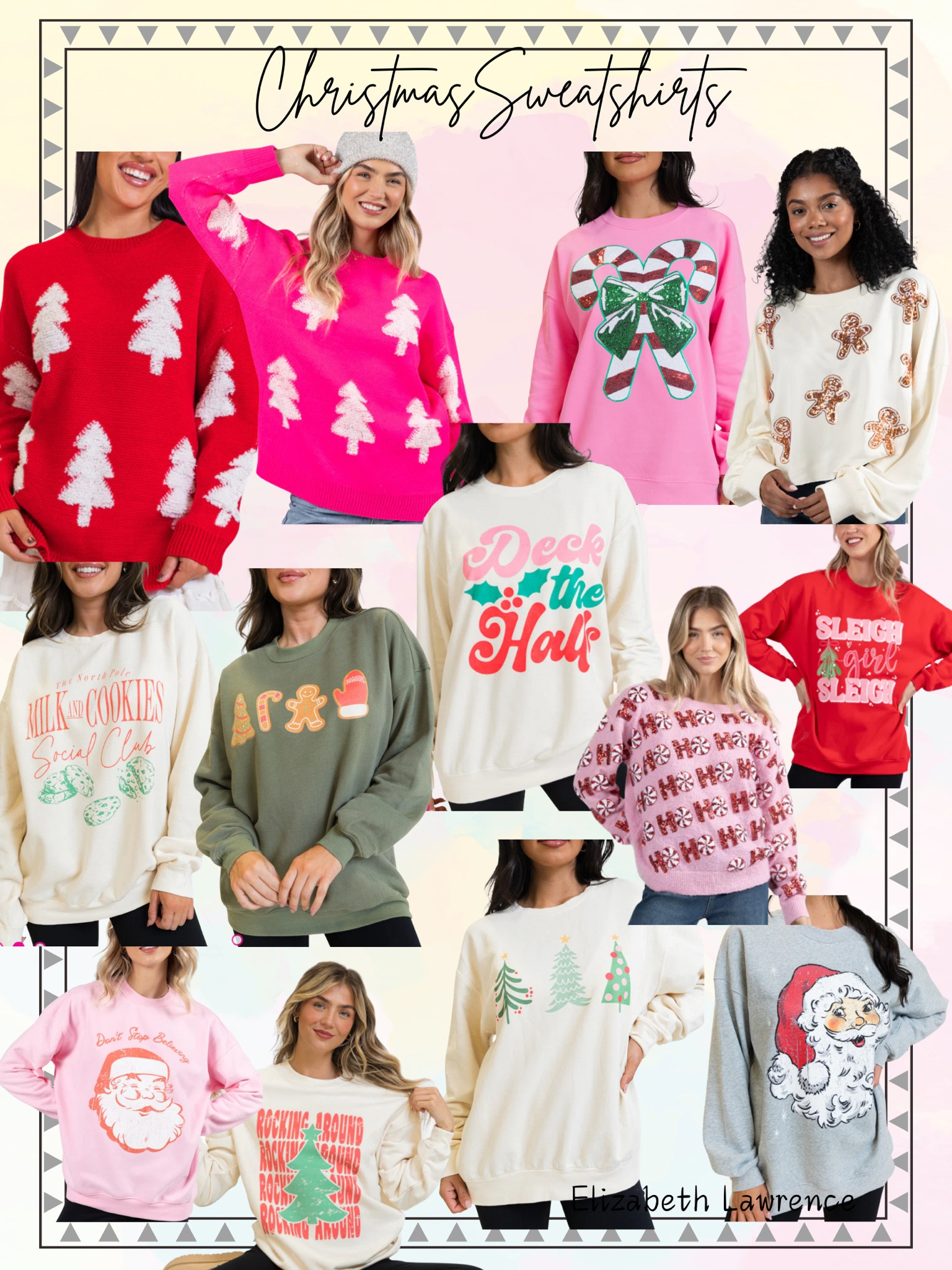 Holiday sweatshirts
Christmas sweatshirts

#LTKHoliday #LTKParties #LTKSeasonal